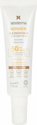 Produktbild von REPASKIN FACIAL SPF50 tacto seda con color 50ml