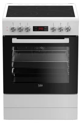 Produktbild von Beko FSM67320GWS Standherd Elektro-Herd  Kochfeld Display 72L 8Heizarten