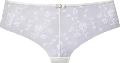 Produktbild von LASCANA Panty uni weiß Größe 48/50