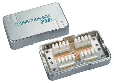 Obrázek produktu pro Solarix Spojovací box CAT6 STP 8p8c LSA+/Krone KRJS45-VEB6