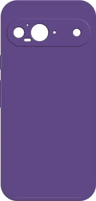 Produktbild von Hülle für Google Pixel 9 - Phonesta Color Silikon Back Cover - Dunkelviolett