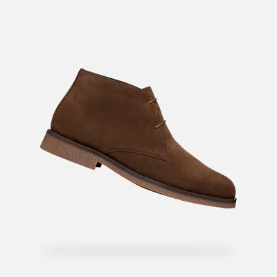 Produktbild von Geox Dunkelbraune Herren-Ankle-Boots von Saharo  39