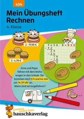 Obrázek produktu pro Mein Übungsheft Rechnen 4. Klasse
