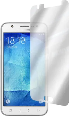 Produktbild von 4er-Pack PhoneNatic Displayschutzfolien verspiegelt  kompatibel mit Samsung Galaxy J5 (2015 - J500)