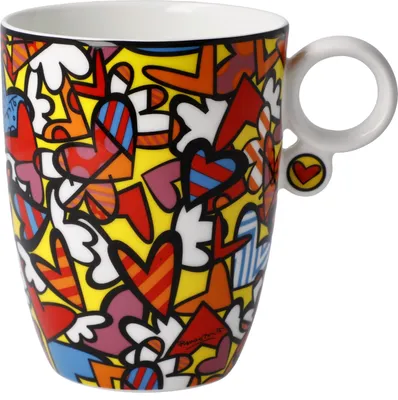 Zdjęcie produktu dla Goebel Romero Britto All We Need is Love (Künstlertasse,...