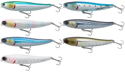 Produktbild von Savage Gear Bullet Mullet Floating 8cm 8g - Meeresköder, Farbe:LS Black Mullet