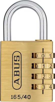 Immagine prodotto di Lucchetto a combinazione 165 Corpo serratura w.40mm MS Rullo a combinazione 4 ABUS