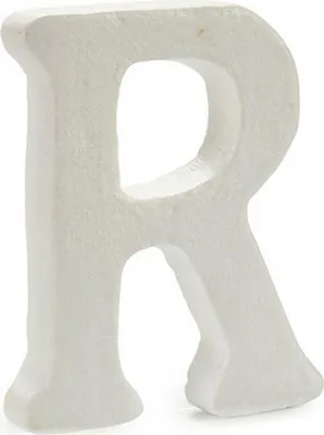 Image de Pincello S3607122 Lettre R Polystyrène, Différents matériaux, Multicolore, Taille unique
