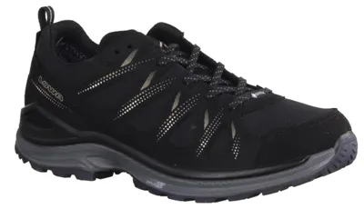 Produktbild von Lowa Innox Evo II GTX Wo Damen-Wanderschuhe, Black/Champagne Textil/Synthetik - Wanderschuhe Outdoor Damen, Schwarz