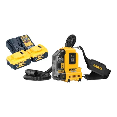 Produktbild von DeWalt DWH 161 P2 Akku Universalabsaugung 18 V 0,21 l Brushless + 2x Akku 5,0 Ah + Ladegerät