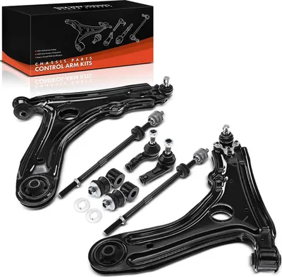 Immagine prodotto di Frankberg 1x set di bracci oscillanti asse anteriore per VW Golf III Cabriolet Variant IV Vento 1.4L 1.6L 1.8L 1.9L 2.0L 1991-2002