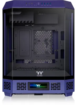Produktbild von Thermaltake The Tower 600, Midi Tower, PC, Blau, ATX, micro ATX, Mini-ITX, SPCC, Gehärtetes Glas, Gaming