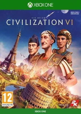 Zdjęcie produktu dla 2K Sid Meier's Civilization VI, Xbox One, E10+ (powyżej 10 lat), Nośnik fizyczny