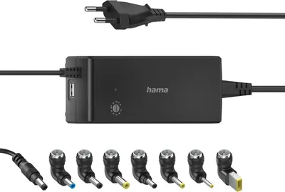 Immagine prodotto di HAMA Alimentatore Notebook Universale 100-240V 12-22V/90W 8x Adattatore