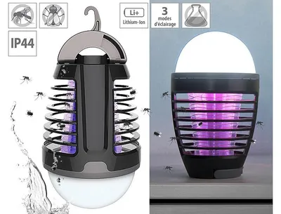Image de Piège à insectes UV et lanterne de camping rechargeable IV-180
