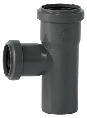 Image de Culotte PVC DN50/40 87 Degrés, Tuyau d'Évacuation, Assainissement