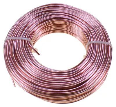 Produktbild von 60m Aluminiumdraht Ø 2mm Aludraht Basteldraht Dekodraht Schmuckdraht rosa
