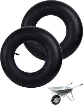 Produktbild von Innenschlauch Für Schubkarre 4.00-8 Zoll, 2er Pack Mit TR13-Ventil & 30 PSI Maximaldruck