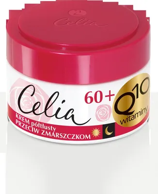 Produktbild von Celia Q10 Vitamine 60+ Halb-reichhaltige Anti-Falten-Creme für Tag und Nacht 50 ml