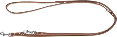 Produktbild von Kerbl MEXICA Führleine taupe 18 mm, 200 cm, genietet, 80018
