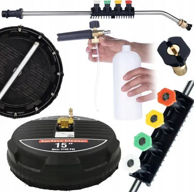 Zdjęcie produktu dla Rosfix Profesjonalna szczotka do kostki T-Racer 15" z szybkozłączką 1/4" + Lanca do myjki ciśnieniowej 1/4" zagięta 15°, 5 dysz + Pianownica 1000ml do myjkiSZCZOTKA DO KOSTKI SZYBKOZŁĄCZKA 5 DYSZ MYJKI CIŚNIENIOWEJ PIANOWNICA LANCASZCZOTKA DO KOSTKI SZYBKOZŁĄCZKA 5 DYSZ MYJKI CIŚNIENIOWEJ PIANOWNICA LANCASZCZOTKA DO KOSTKI SZYBKOZŁĄCZKA 5 DYSZ MYJKI CIŚNIENIOWEJ PIANOWNICA LANCA