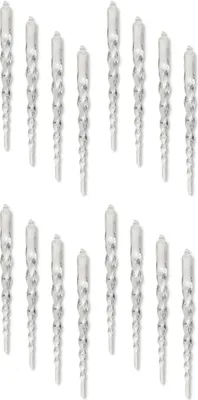 Produktbild von Acryl Eiszapfen 20cm 16 Stück - Ornamente