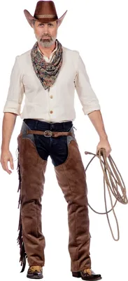 Zdjęcie produktu dla Kostium karnawałowy Kowboj Western Men Przebranie Kowboj na imprezę Dziki Zachód