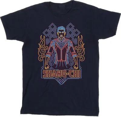 Produktbild von Marvel - "Shang-Chi And The Legend Of The Ten Rings" T-Shirt für Herren BI42643 (XL) (Marineblau)