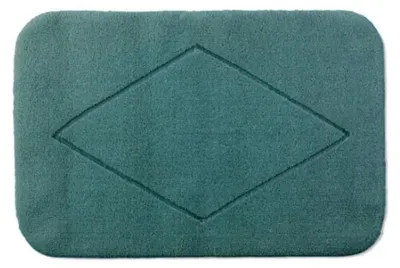 Produktbild von Rhomtuft Badteppich Raute abgerundet Farbe pinie Größe 60x90 cm