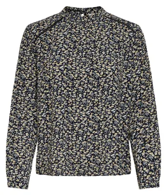 Produktbild von ONLY 15154629, Top (Kleidung), Erwachsener, Weiblich, Blau, Blue / Night Sky, Langärmlig