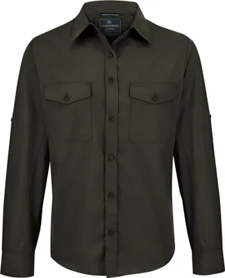 Image de Craghoppers - "Expert Kiwi" chemise pour homme CG1724 (M) (Vert cèdre foncé)