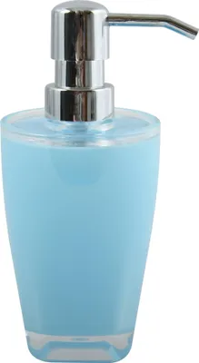 Produktbild von MSV Seifenspender Flüssigseifenspender 300 ml Acryl Tahiti Hellblau