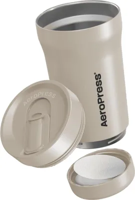 Obrázek produktu pro Cestovní kelímek na kávu AeroPress - krémový 15PMCR24