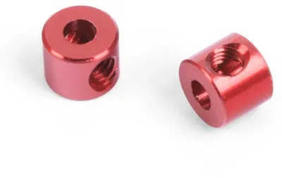 Productafbeelding van SWORKz aluminium instelring, rood, 2 stuks.