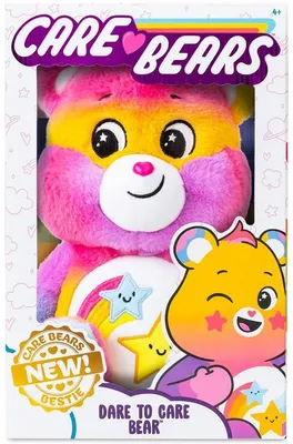 Produktbild von Care Bears Plüsch Kuscheltier 35 cm Dare to Care Bear buntes Spielzeug