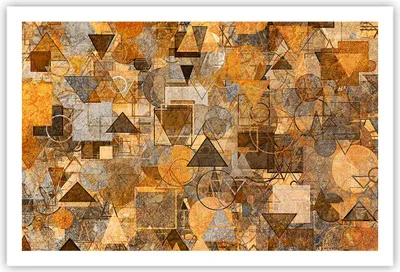 Produktbild von Poster - Poster ohne Rahmen - Abstraktion modern - 91,5x61 cm - Wand Bild - Wanddeko - Wandbilder - Kunstposter - Wandposter - Bilder - Kunstdruck - Wanddekoration - Wandbild - P2XAA91x61-4021