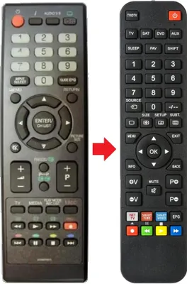 Produktbild von Fernbedienung passend für ORION TV32LW7200