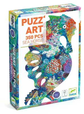 Image de Puzzle Puzz'Art Cheval de mer, Djeco