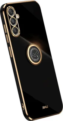 Produktbild von Hülle für Samsung Galaxy S24 FE 5G Schutzhülle Ringhalter Handyhülle Slim Case Schwarz