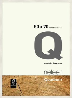 Zdjęcie produktu dla nielsen drewniana ramka na zdjęcia Quadrum, 50x70 cm, biała