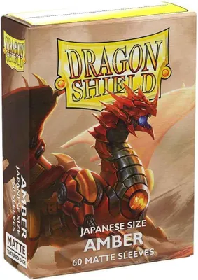 Obrázok produktu pre Dragon Shield: Japonská matná – jantárová (60)