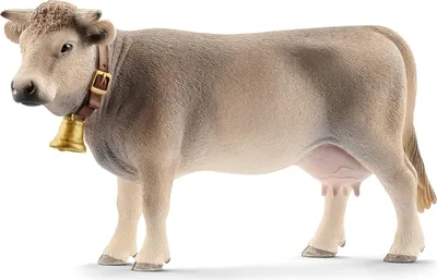 Produktbild von Schleich Farm World - Braunvieh Kuh, Figuren für Kinder ab 3