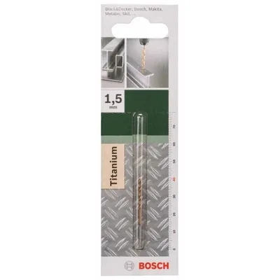 Image de Forets à métaux DIY Bosch HSS-TiN 1.5x18x40 (