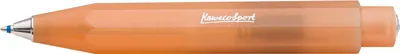 Produktbild von Kaweco FROSTED SPORT, Clip-on-Einziehkugelschreiber, Blau, 1 Stück(e), Medium