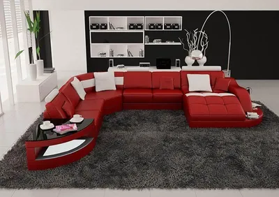 Obrázek produktu pro Designer Wohnlandschaft U-Form Couch Ecksofa Polster Garnitur Eckgarnitur Sofa