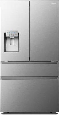 Produktbild von Hisense RF728N4SASE French Door Kühl-Gefrier-Kombination Premium Inox-Look