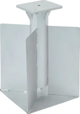 Obrázek produktu pro Zemní kotva pro slunečník stříbrná 27,5 x 27,5 x 45 cm ocel