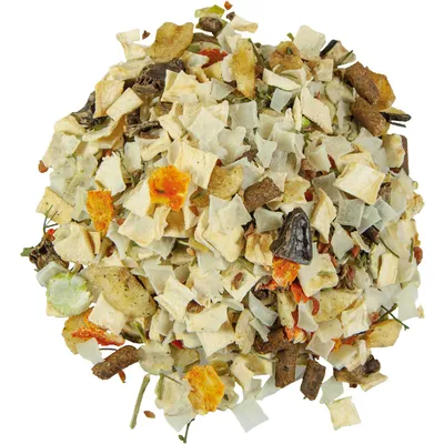 Produktbild von 1 kg Schecker - Kartoffel Gemüse Mix - mit Bananen & Petersilie - ideal als Zusatz beim Barfen