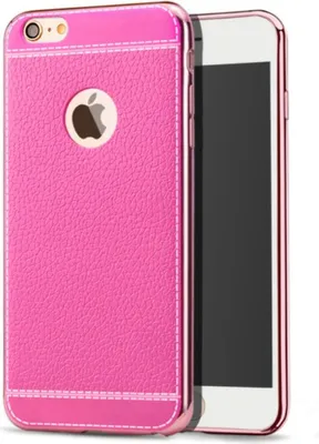 Zdjęcie produktu dla Etui na telefon komórkowy Apple iPhone XS Etui ochronne Etui zderzak Skóra syntetyczna Różowy