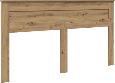 Image de Tête de lit vidaXL en bois composite chêne artisanal